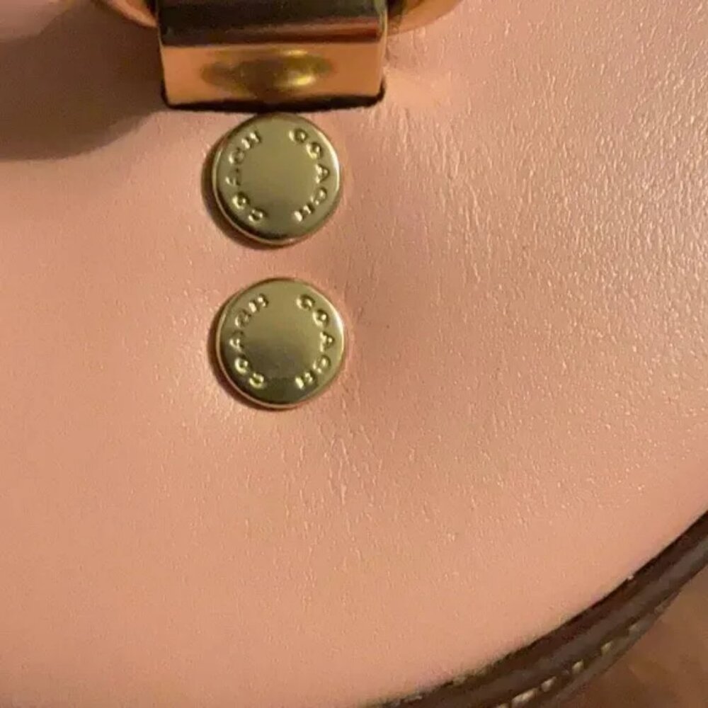 SOLD COACH X SELENA GÓMEZ Limited Edition Collab Blush Pink Trail Bag Case - Picture 11 of 16